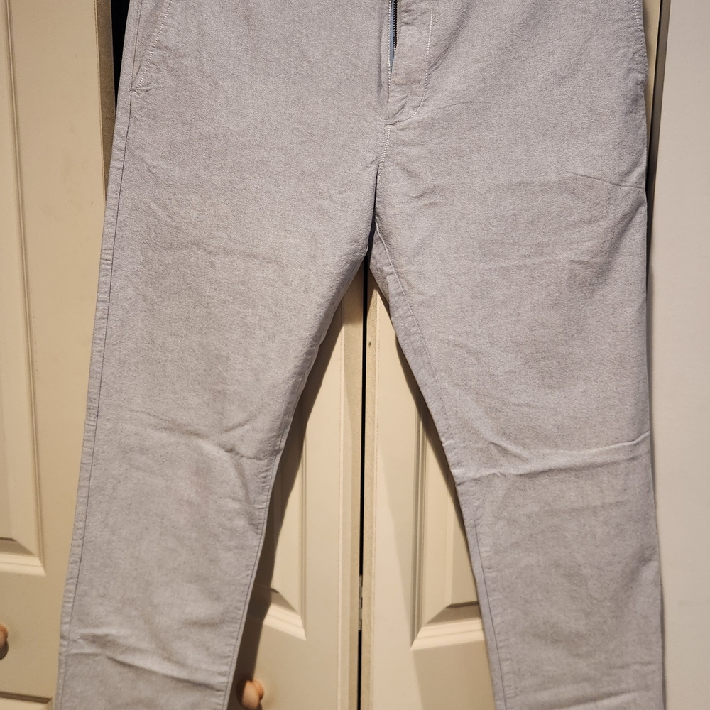 J.Crew light blue chambray pants 33x32
